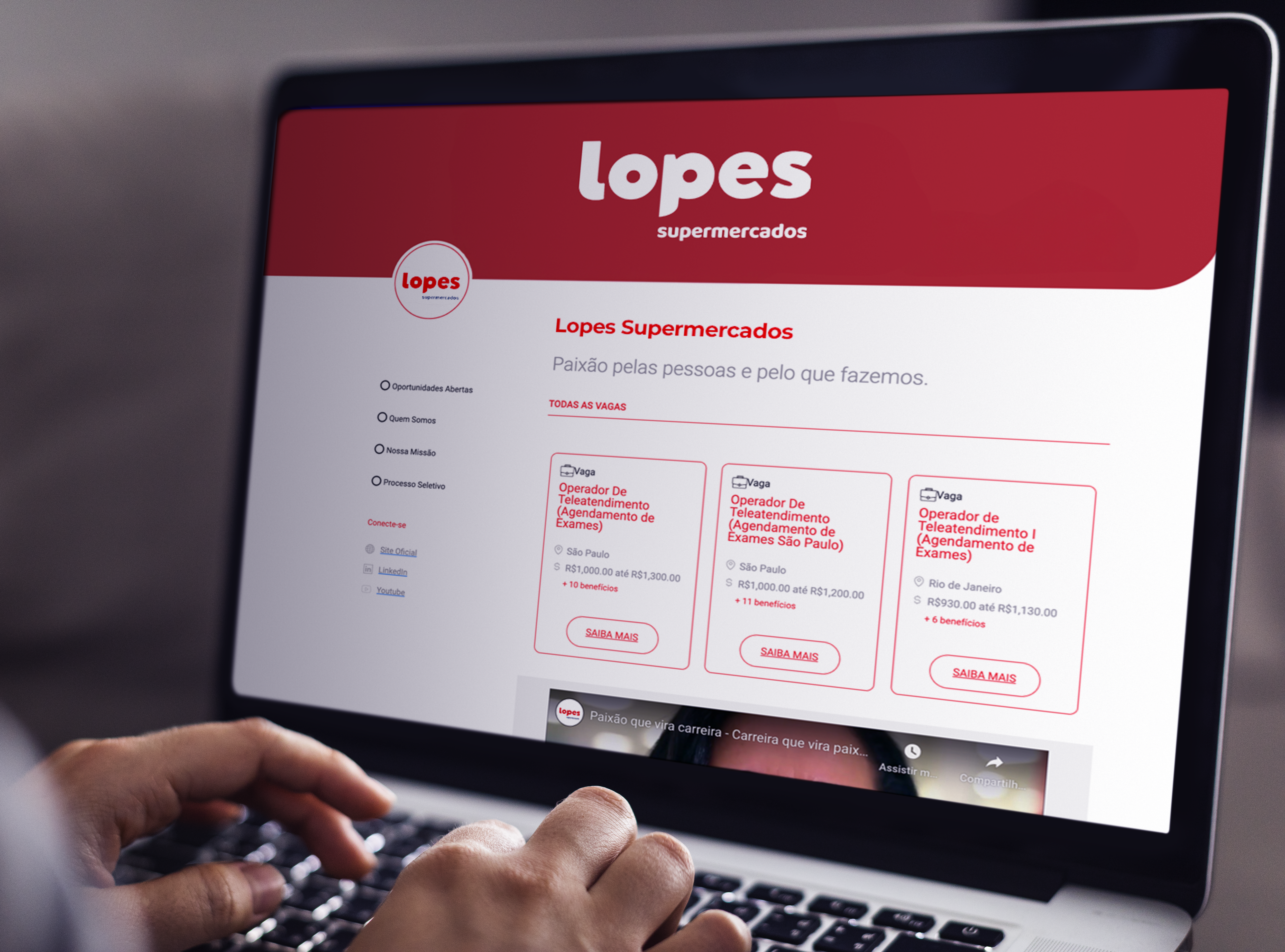 Veja como a Rede Lopes digitalizou seu processo seletivo
